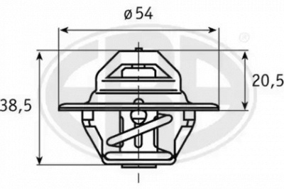 WILMINK GROUP wg1492743 -  Термостат, охлаждающая жидкость